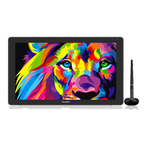 Huion KAMVAS 22 Plus User Manual