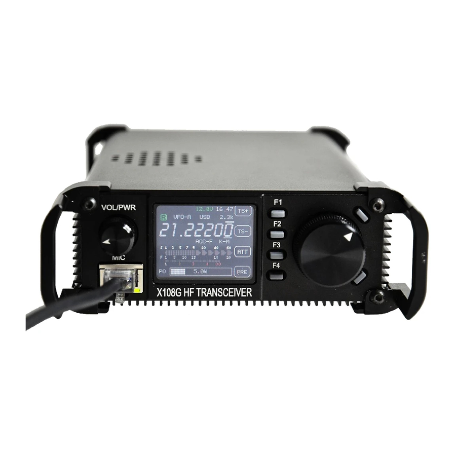 XIEGU X108G Service Manual