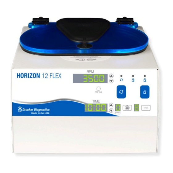 Drucker Diagnostics HORIZON Series Operator's Manual