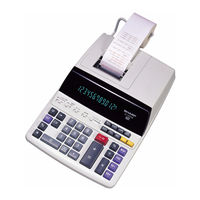 Sharp EL1197PIII - Printing Calculator, 12-Digit Operation Manual