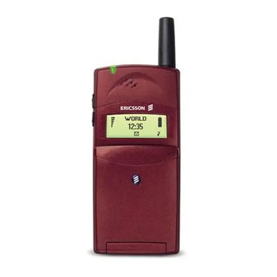 Ericsson T18s Trouble-Shooting Instruction