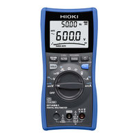 Hioki DT4261 Instruction Manual