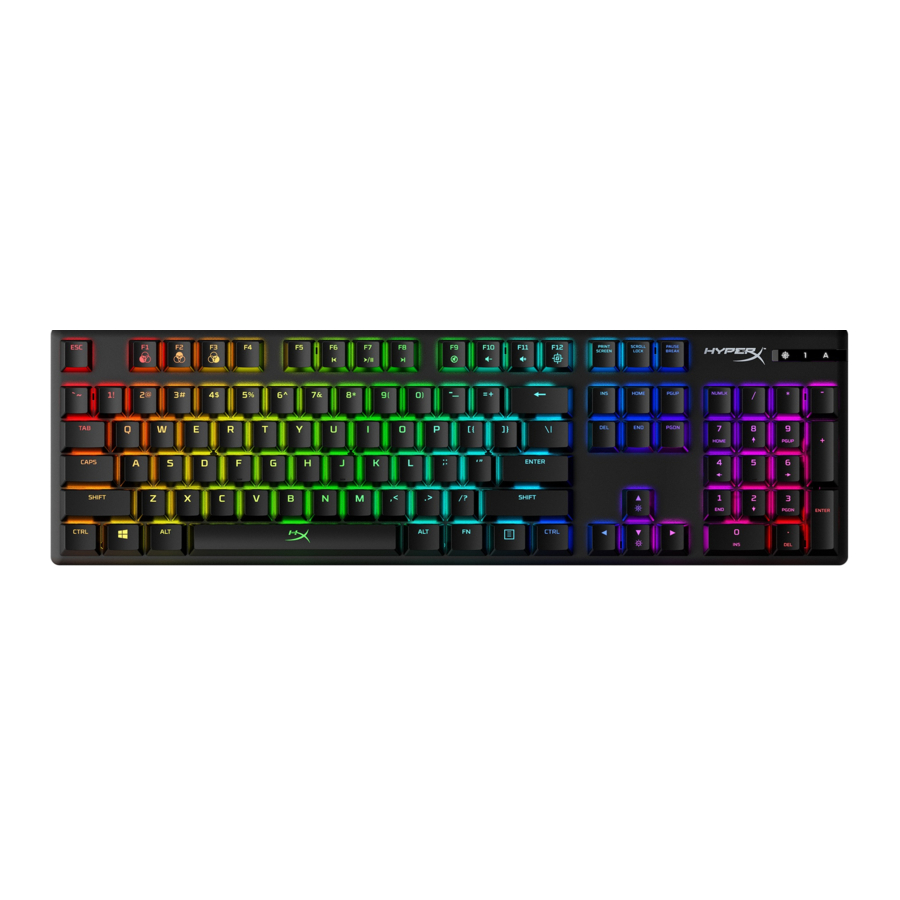 HyperX Alloy Origins HX-KB6RDX Manual
