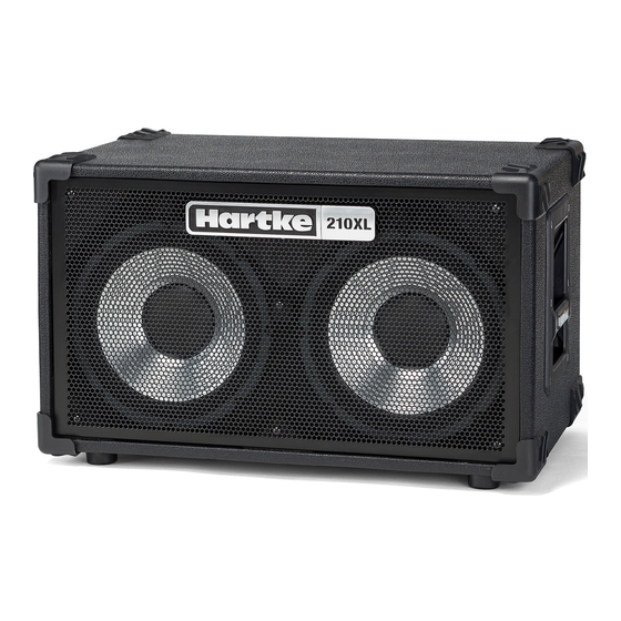 Hartke 210XL Owner's Manual