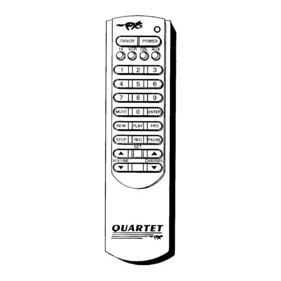 Fox Quartet AF 510 Instruction Manual