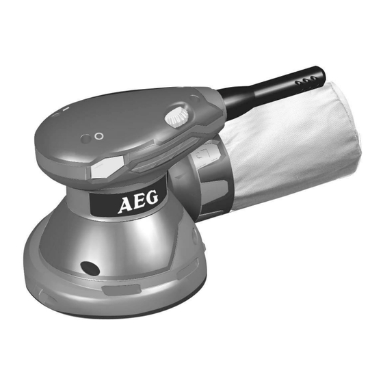 AEG 416100 Original Instructions Manual