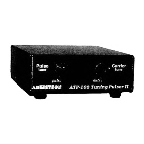 AMERITRON ATP-102 INSTRUCTION MANUAL Pdf Download | ManualsLib