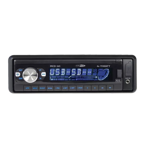 Caliber MCD 265 Manual