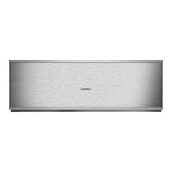 Gaggenau DV 463 710 Installation Instructions Manual
