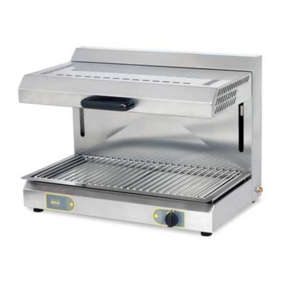 Roller Grill SGM 800 Instructions For Use And Installation