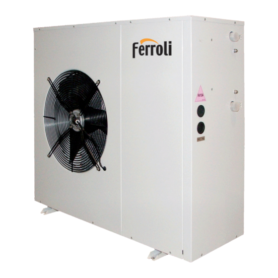 Ferroli HXA Air-Water Heat Pump Manuals