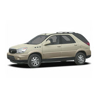 Buick 2005 Rendezvous Getting To Know Manual