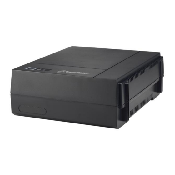 PowerWalker VFD 400 IEC Quick Start Manual