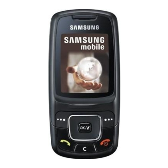Samsung SGH-C300 User Manual