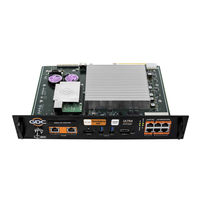GDC SR-1000 STANDALONE INTEGRATED MEDIA BLOCK User Manual