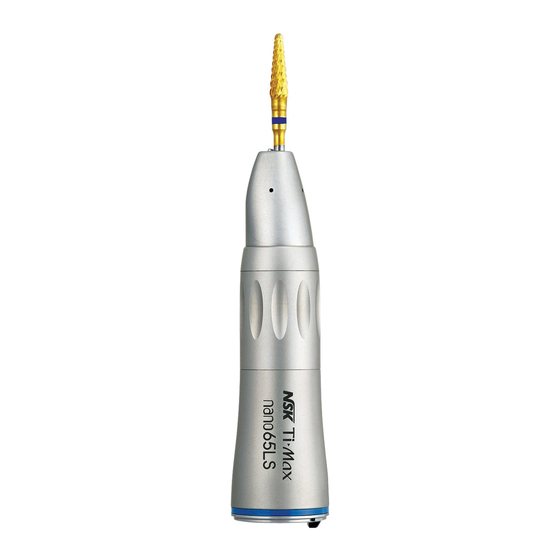 NSK Ti-Max nano65LS Operation Manual