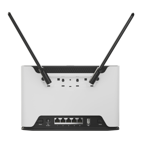 MikroTik Chateau 5G Quick Start Manual
