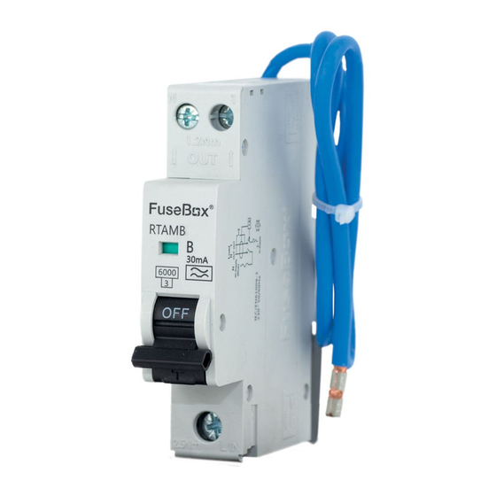 FuseBox RTMA Series Instruction Leaflet