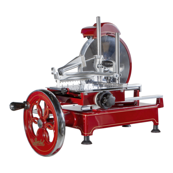 Berkel B300 Instructions For Use, Installation And Maintenance