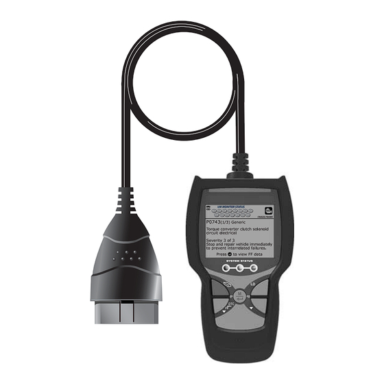 Matco Tools CodeAdvisor MD60b Manual