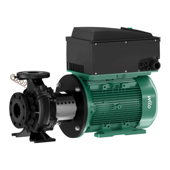 Wilo -CronoBloc-BL-E Series Installation And Operating Instructions Manual