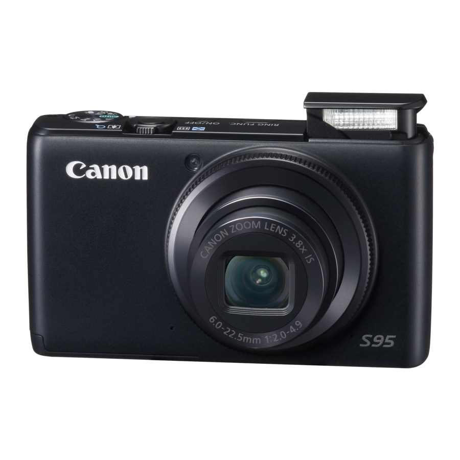 Canon POWERSHOT S95 User Manual