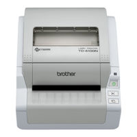 Brother TD-series User Manual
