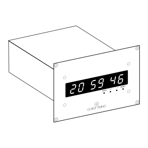 Gorgy Timing LEDI 1S User Manual