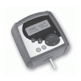 Leroy-Somer VARMECA 30 Parameter-Setting Manual
