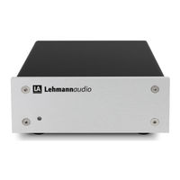Lehmannaudio Black Cube SE II Manual