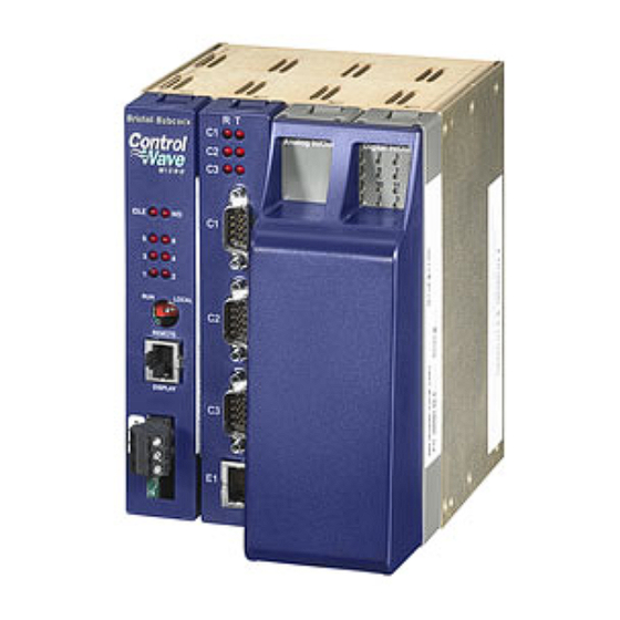 Emerson ControlWave Micro Use Instructions