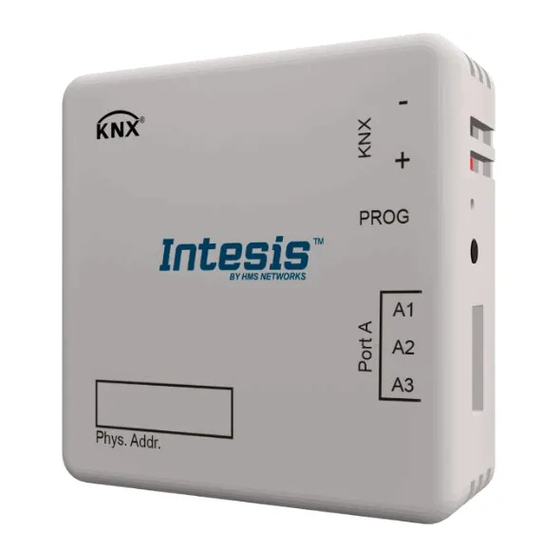 HMS Intesis INKNXMBM1000100 Installation Sheet