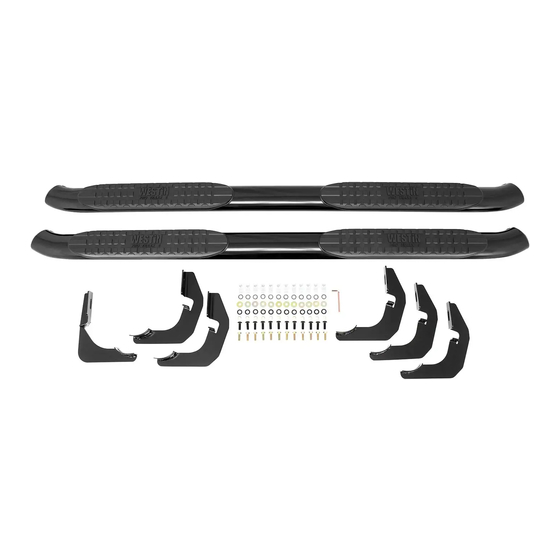Westin PRO TRAXX 4 Series Installation Instructions