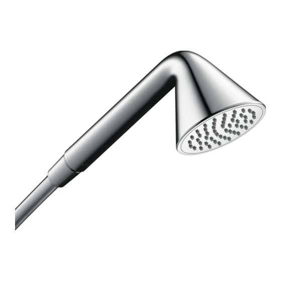 Hans Grohe AXOR Front 26025000 Instructions For Use/Assembly Instructions