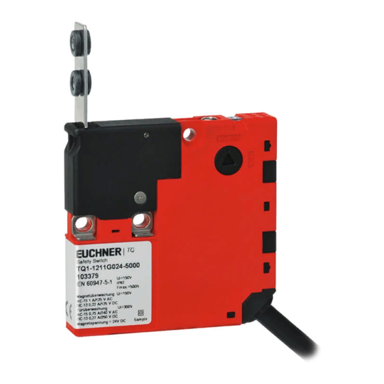 EUCHNER TQ Series Operating Instructions Manual