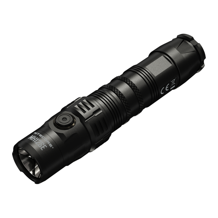 Nitecore MH12SE - 1800 Lumens Dual Fuel Elite Flashlight Manual