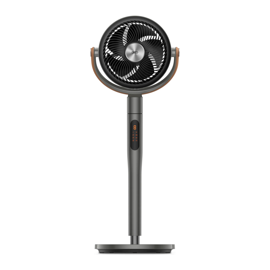 Dreo PolyFan 513S - Max S Smart All-in-One Pedestal Air Circulator Fan Manual