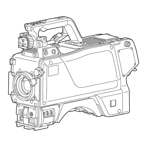 Panasonic AKHC3500 - MULTI FORMAT CAMERA Operating Instructions Manual