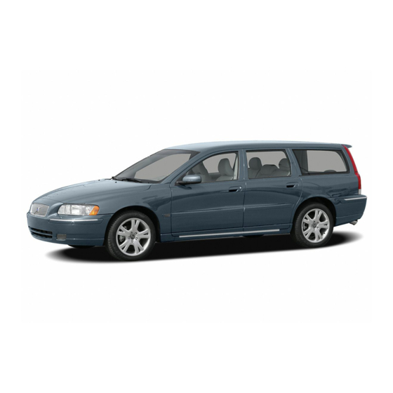 Volvo V70 Owner's Manual