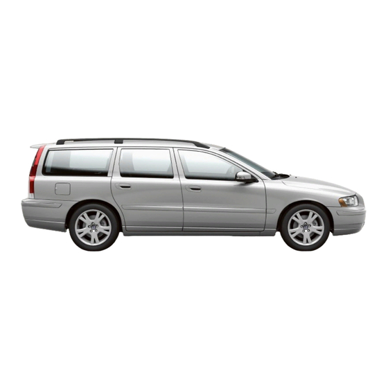 Volvo V70 Quick Manual