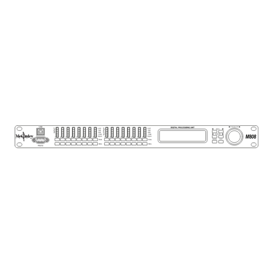 McCauley Sound M Series Operation Manual