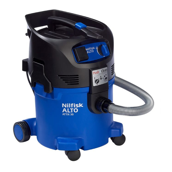 NILFISKALTO ATTIX 50 PC OPERATING INSTRUCTIONS MANUAL Pdf Download