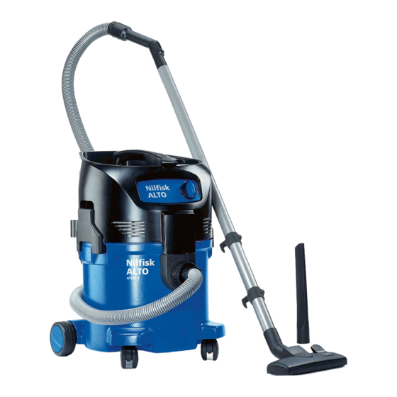 NILFISKALTO ATTIX 12 GALLON OPERATING INSTRUCTIONS MANUAL Pdf Download