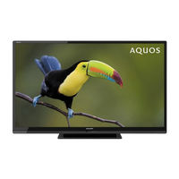 Sharp Aquos LC-40LE530X Operation Manual
