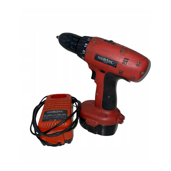 Cordless drill online maktec