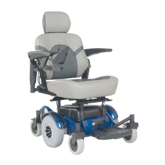 golden power chair manual