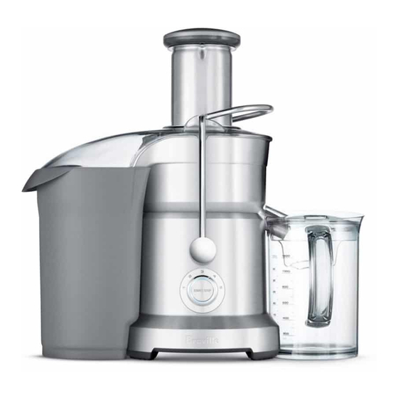 BREVILLE JUICE FOUNTAIN DUO BJE820XL INSTRUCTION BOOK Pdf Download