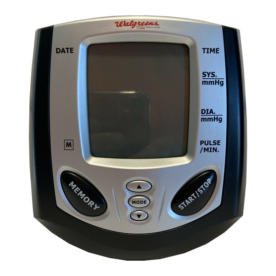WGNBPA-240BT  Walgreens Blood Pressure Monitors