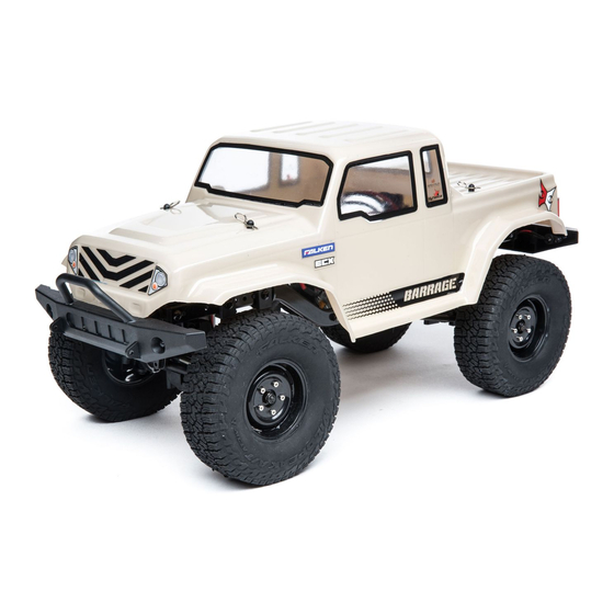 ECX BARRAGE ECX01009 Instruction Manual