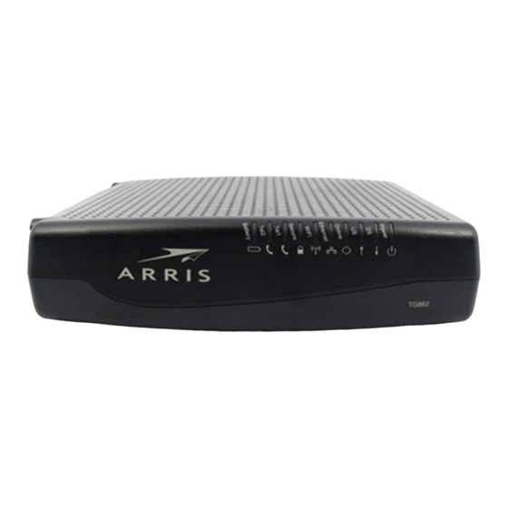 Arris TG862 Setup & Installation